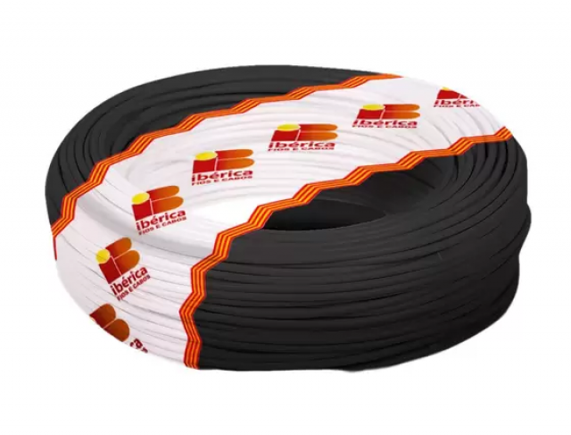 CABO FLEXIVEL M.IBERICA 1,0 MM PRETO - Cód.85